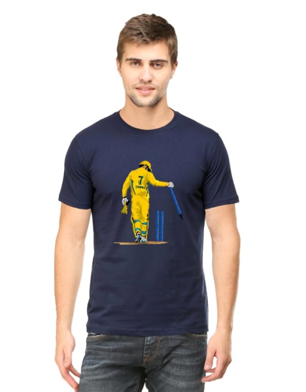 Dhoni T-Shirt - Navy Blue