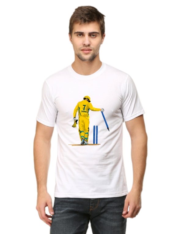 Dhoni T-Shirt - White