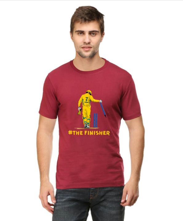 Dhoni - The Finisher T-Shirt - Maroom