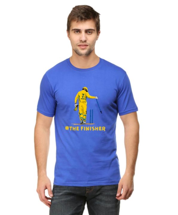 Dhoni - The Finisher T-Shirt - Royal Blue