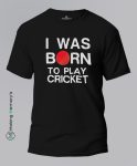 I-Was-Born-To-Play-Cricket-Gray-T-Shirt.jpg
