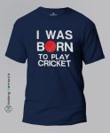 I-Was-Born-To-Play-Cricket-Gray-T-Shirt.jpg