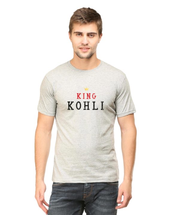 King Kohli IPL T-Shirt - Gray