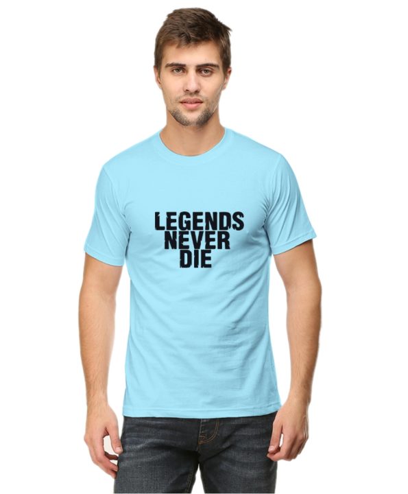 Legends Never Die T-Shirt - Baby Blue
