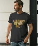 Legends Never Die T-Shirt – Black Online Sales