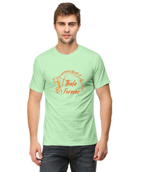 MS Dhoni - Thala Forever T-Shirt Online Shopping - Jade