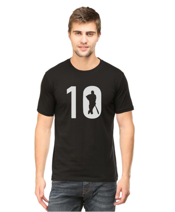 Sachin Tendulkar 10 T-Shirt Black