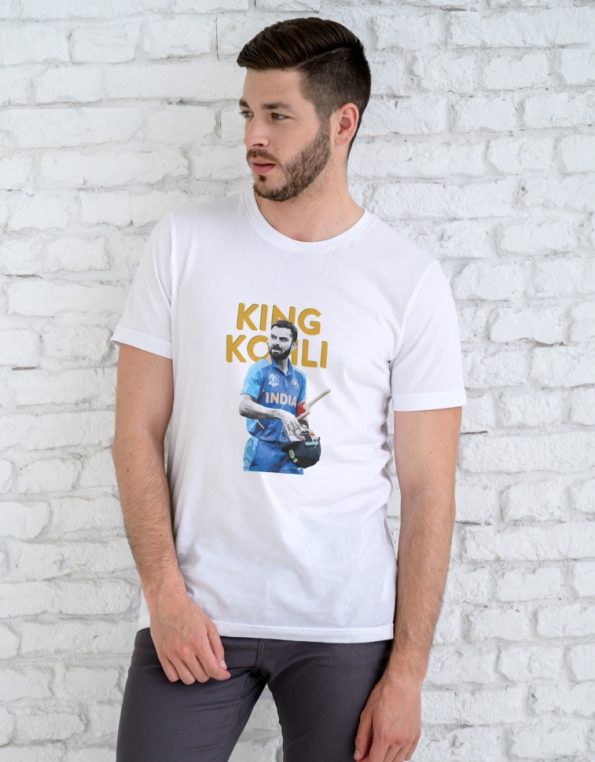 The King Kohli IPL T-Shirt - White