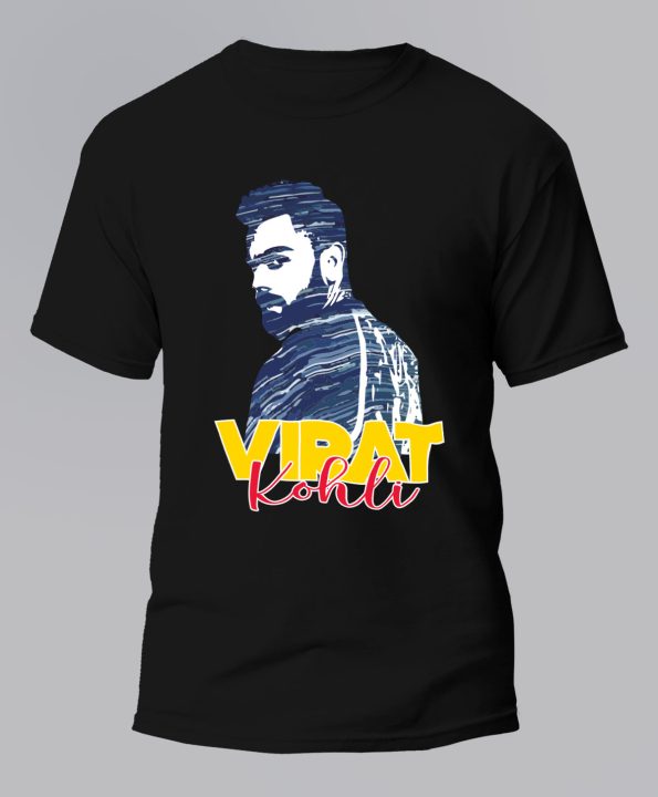 The-King-Virat-Kohli-Black-T-Shirt
