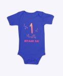 Love Melt – Unisex Baby Romper for Milestone 1 Month – Personalised Onesies