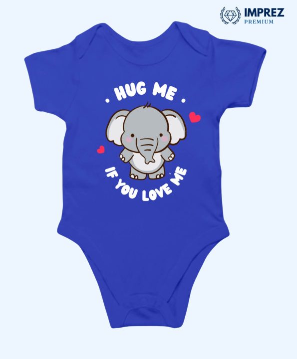 Buy Hug Me Romper Online in India - Royal Blue Romper