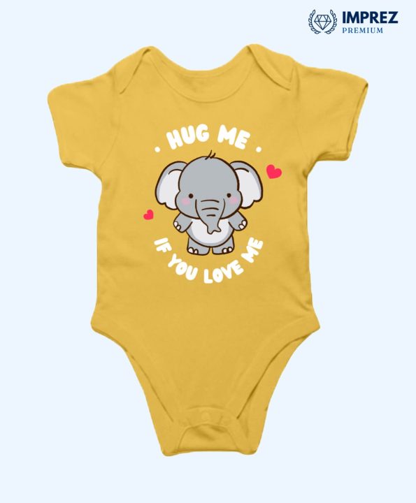 Buy Hug Me Romper Online in India - Yellow Romper