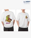 Scooby-Doo Black Oversized Premium T-Shirt