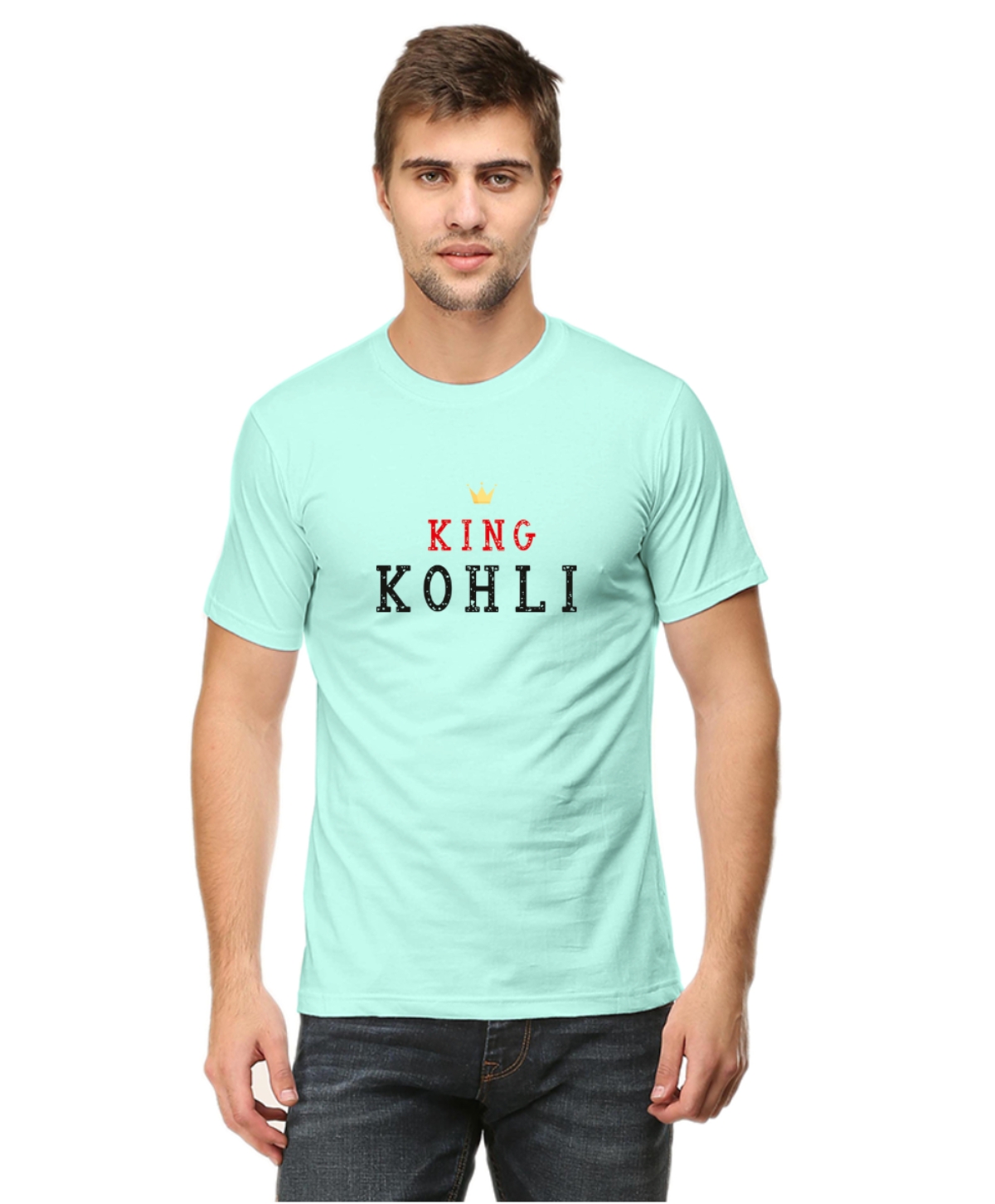 King Kohli IPL T-Shirt - Mint King Kohli IPL T-Shirt - Mint