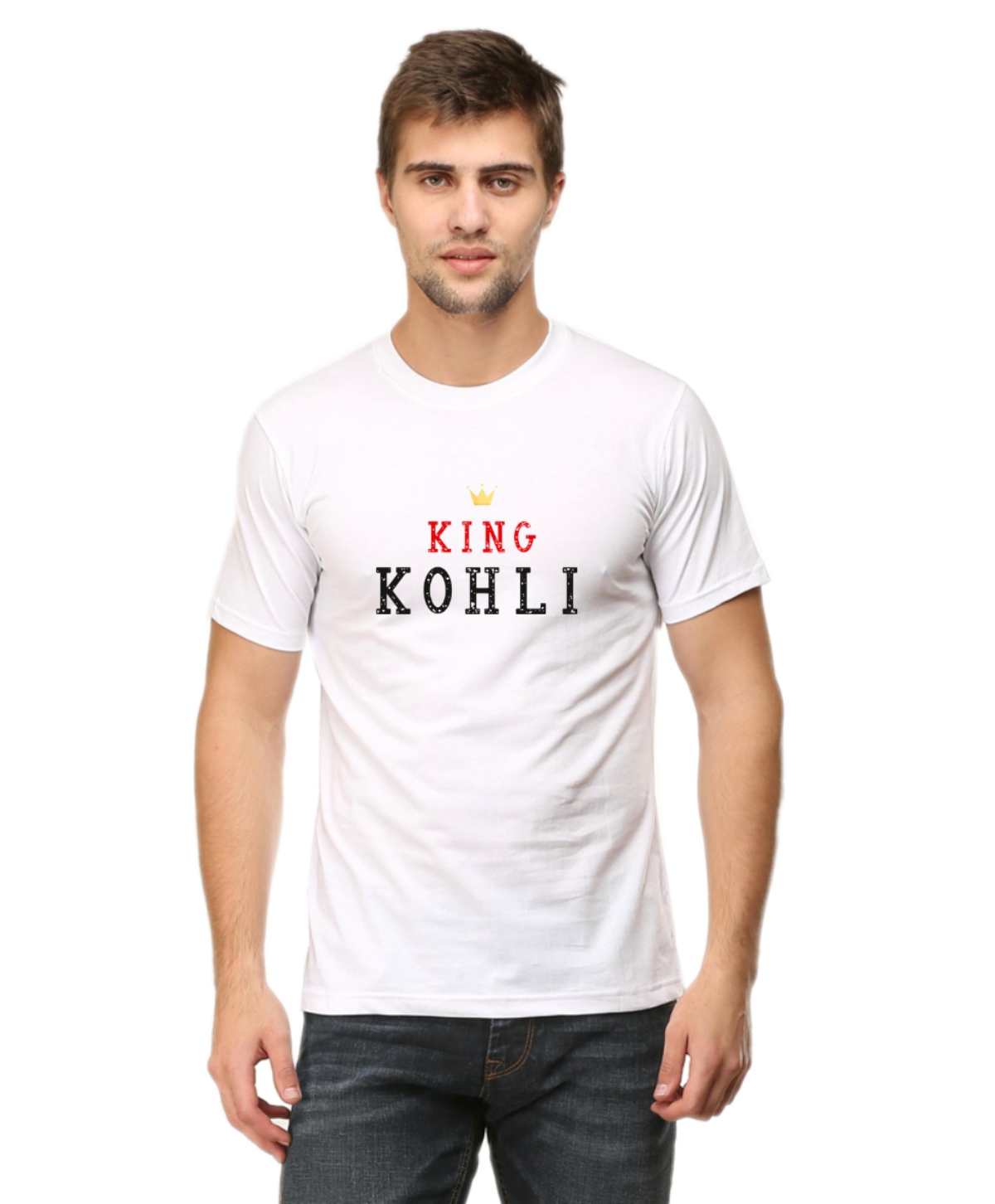 King Kohli IPL T-Shirt - White King Kohli IPL T-Shirt - White