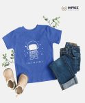 Lost In Space – Girls Premium Black T-Shirt – Cosmic Comfort & Style