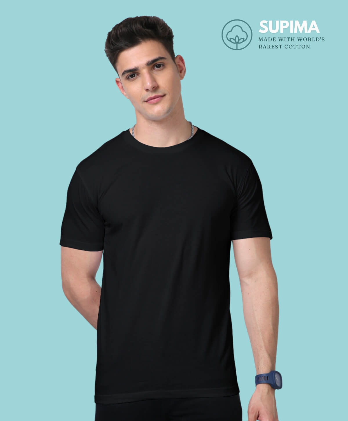 Supima Black T-Shirts - Premium Comfort and Durability Supima Black T-Shirts - Premium Comfort and Durability