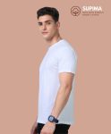 Unisex Supima White T-Shirts