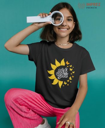 Life is Good Girls T-Shirt | Kids T-Shirts