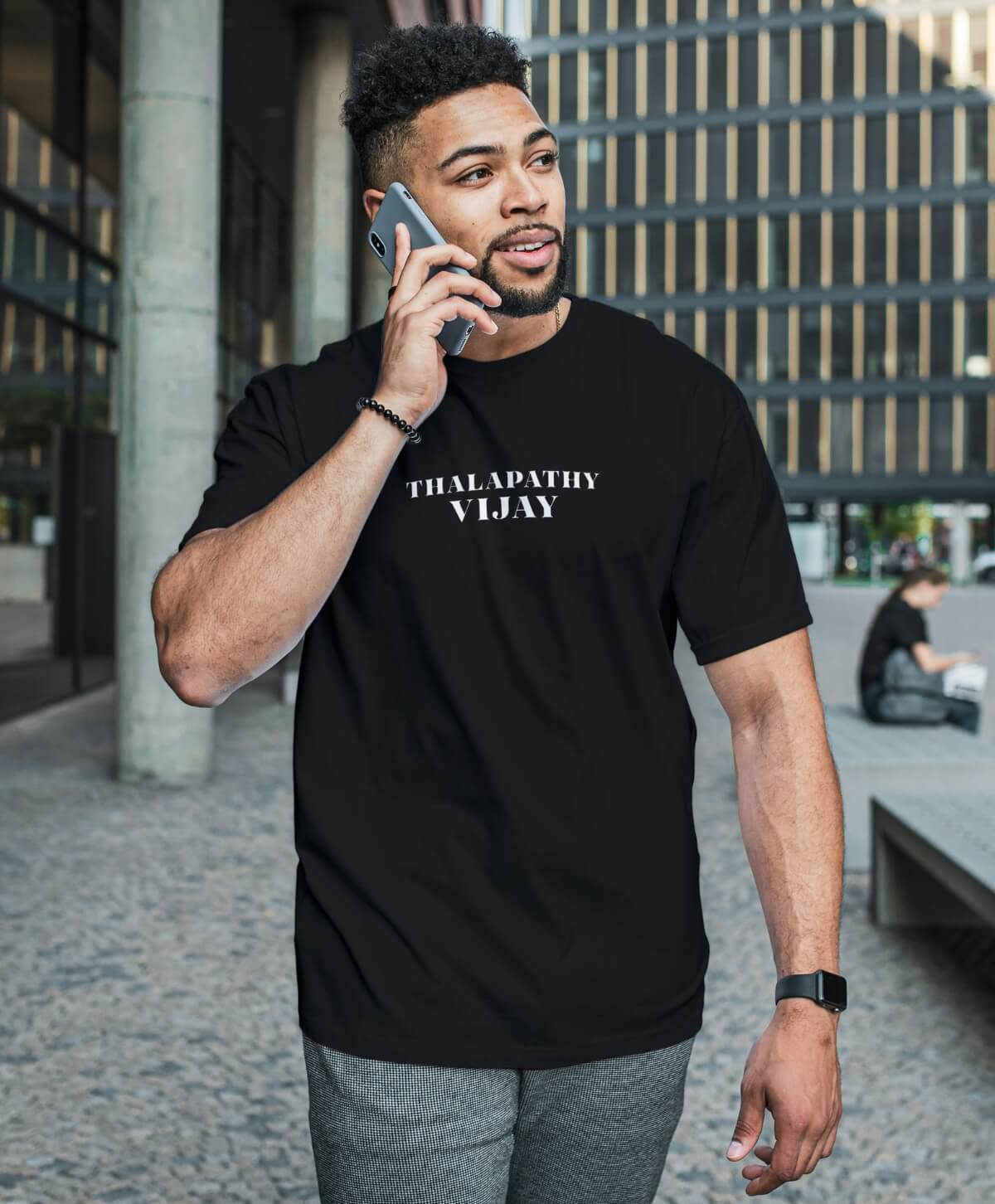 thalapathy vijay black t shirt thalapathy vijay black t shirt