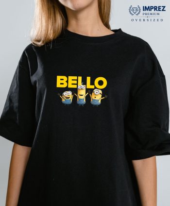 BELLO Minions Women's Oversized Premium T-Shirt
