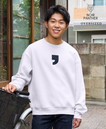 Just the Beginning Men Oversized Sweatshirt White-T-Shirt