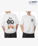 Kung Fu Panda Oversized Premium T-Shirt Back