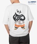 Kung Fu Panda Oversized Premium T-Shirt Back