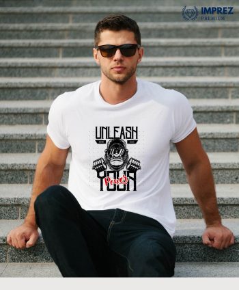 Unleash Your Power - GYM Premium White T-Shirt